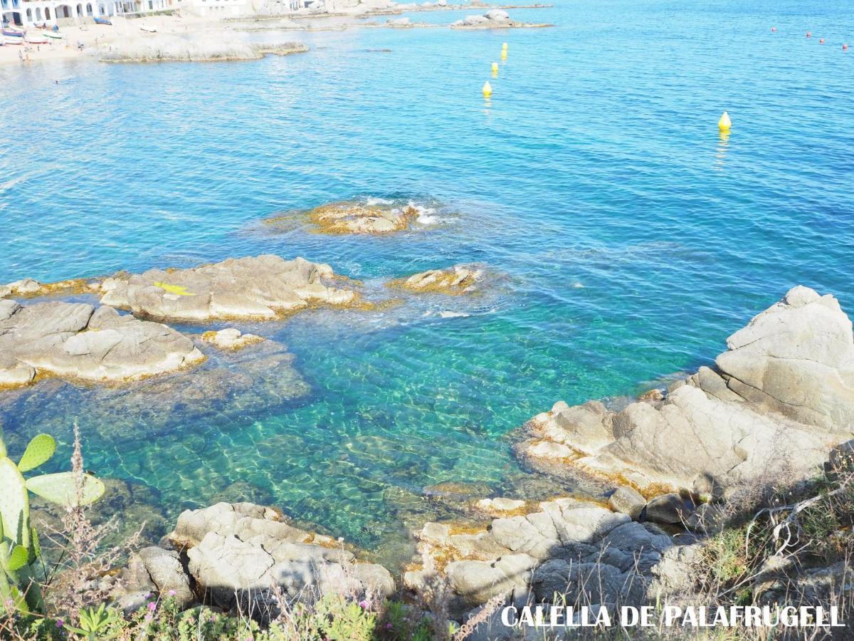 Espectacular Apartamento En Calella De Palafrugell, Vistas Al Mar Buitenkant foto
